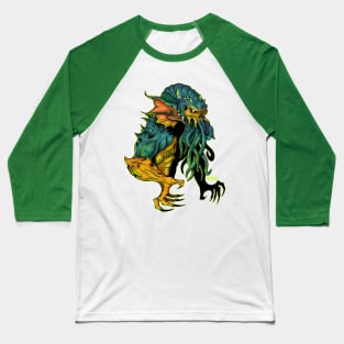 Lovecraftian MOTU merman by Blood Empire Baseball T-Shirt